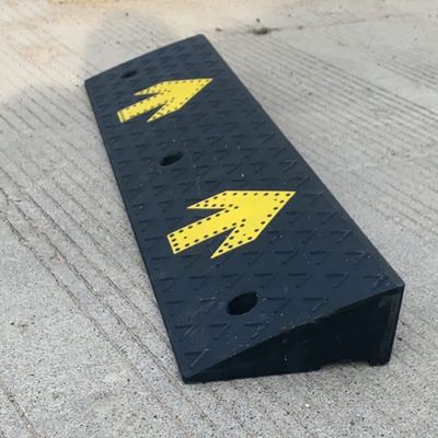 1.5in - 5.9in Rise Threshold Ramp for Wheelchair,Extra Long 100cm Driveway Curb Ramps,Anti-Skid and Wear-Resistant Rubber Plastic,Load 6000lbs
