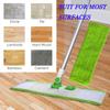 6 Pack Reusable Mop Pads Compatible with 3M Scotch-Brite M-005 Floor Mops, Microfiber Hardwood Floor Mop Pads Wet or Dry Use mop,Fit for Folding mop 15 in*3.9 in mop Head view 2