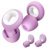Concert Ear Plugs, 2 Pair BNU High Fidelity Noise Cancelling Earplugs Hearing Protection for Musicians,Festivals,Raves Sleep, 25-33db Noise Reduction 6 Pair Reusable FoamSilicon Tips in S/M/L Purple view 1