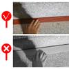 1/1.5 cm Solid Rubber Triangle Curb Ramps, Portable Indoor Wheelchair Threshold Ramp Indoor Step Pad Baby Carriage Troey Mat/Red/98X5X1Cm(38.6X2X0.4Inch) view 3