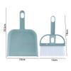 Mini Dustpan and Brush Set, Mini Dust Pans with Brush Cleaning Brush, Mini Hand Broom and Dustpan Set for Table, Desk, Keyboard, Cars(Green) view 2