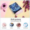 HUGS IDEA Blue Sea Turtle Sanitary Napkin Storage Bag Portable Tampon Holder for Purse CIN Sanitary Pads Pouches for Teen Girls Women view 4
