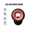 Concert Ear Plugs, 2 Pair BNU High Fidelity Noise Cancelling Earplugs Hearing Protection for Musicians,Festivals,Raves Sleep, 25-33db Noise Reduction 6 Pair Reusable FoamSilicon Tips in S/M/L Black view 3