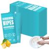 Dish Cleaning Wipes Individually Wrapped, Portable Kitchen Disposable Dish Soap Wipes Bulk Travel Size Quick Cleaning Dishes Dishwashing Pads Wipes for Outdoor Traveling/Camping/Hotel (100 Pcs) view 1