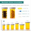 Zoeynex 15 Pack 0.75 oz Empty Pill Bottles with Childproof Caps and 32 Easy Peel Labels - Moisture-Proof, BPA-Free Prescription Vials for Pills, Vitamins, Supplements - Perfect for Travel & Home Use view 2
