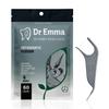 Dr. Emma Orthodontic Flossers for Braces, Ortho Dental Floss Picks, Mint Flavor 60 Count/Bag, Gray, 1 Pack view 1