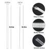 10 Pcs Clear Straw with Cover for Stanley Cup 40 oz 30 oz 64 oz Tumbler view 2