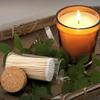 Decorative Matches in a Glass Jar | 4" Black Tip Long Matches Custom + Cork Top Glass Holder + Striker Stickers | Gifts, Dcor, & Candle Accessories | by Thankful Greetings, USA view 3