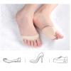 2 Pairs Foot Cushion Metatarsal Pads Adhesive High Heel Party Feet Gel Cushions Pads Soft Forefoot Half Shoes Insoles Non Slip Insert Protector for Women Men Sandals (Skin Color) view 2