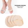 2 Pairs Foot Cushion Metatarsal Pads Adhesive High Heel Party Feet Gel Cushions Pads Soft Forefoot Half Shoes Insoles Non Slip Insert Protector for Women Men Sandals (Skin Color) view 3