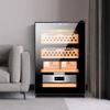 Cigar Humidor 50L 300 Cigars with Heating and Cooling Temperature Control System, with Cedar Wood Shelf and Hygrometer, Intelligent Constant Temperature and Humidity Humidor, Gift for Men,Black view 2