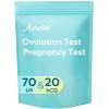 Areta Ovulation & Pregnancy Test Strips: 70 Ovulation Strips & 20 Pregnancy Tests Combo Kit | Accurate at-Home Fertility Tracker | Highly Sensitive Early Pregnancy Detection | 70 LH + 20 HCG view 1