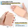 4 Pack, 14 GRIDS Travel Pill Organizer Box with Labels - Travel Medicine Case Kit - Pocket Daily Pharmacy Container - Travel Medication Holder Dispenser for Fish Oil Vitamin Supplement Storage view 4