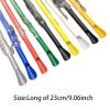 100 Pcs Thick Beverages Spoon Straw Disposable Snow Cone Drinking Straw For Slushie Milkshakes Smoothie Ice Cream Shaved Ice view 2