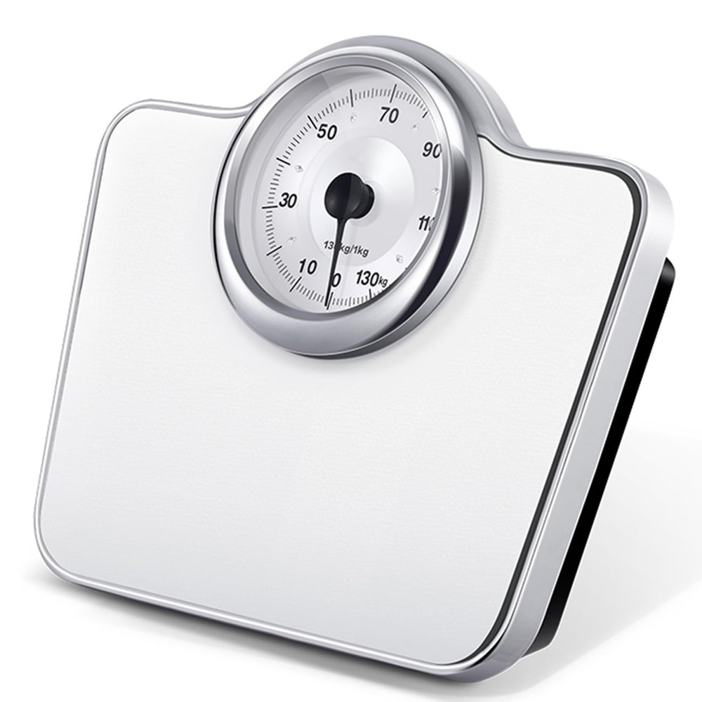 Mechanical Weight Scale, for Home, School, Hospital, Gym, Beauty Salon Bathroom, Easy to Read for Weighing with Precision, No Batteries Required