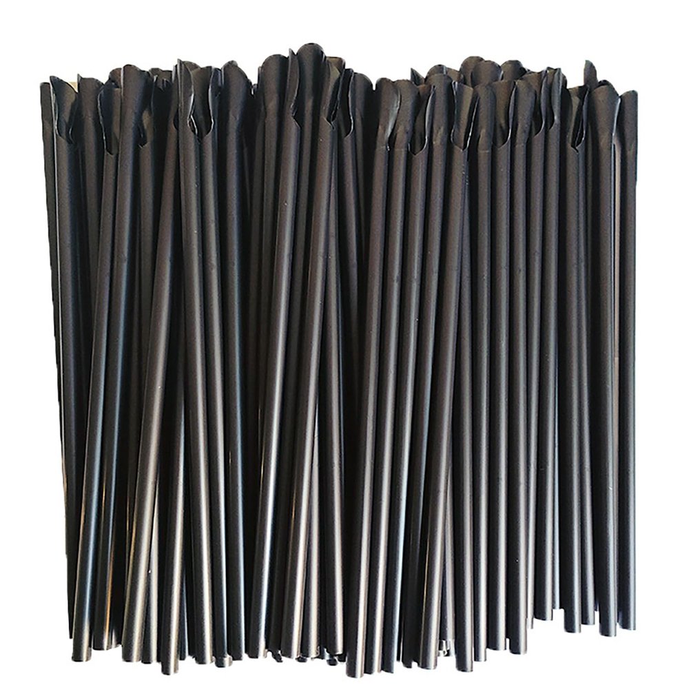 100 Pcs Snow Cone Straws Spoon Straws Disposable Plastic Drink Stir Sticks Summer Slushie Straws For Milkshakes Shaved Ice