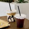 100 Pcs Snow Cone Straws Spoon Straws Disposable Plastic Drink Stir Sticks Summer Slushie Straws For Milkshakes Shaved Ice view 4