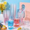 Fuyoooo 48 Pcs Gender Reveal Party Plastic Cup 16 Oz Cups Boy or Girl Thick Clear Cup Gender Reveal Party Supplies Pink and Blue Baby Shower Decorations (Novel) view 4