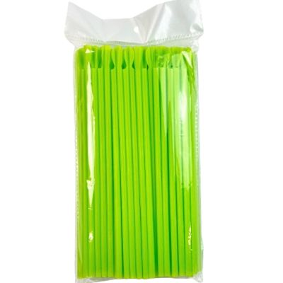 100 Pcs Disposable Smoothie Spoon Straws Summer Snow Cone Straws Plastic Drinking Straw For Milkshakes Slushie Shaved Ice