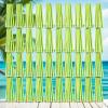 200 Pcs Slushie Spoon Straws Disposable Snow Cone Straws Summer Shaved Ice Straws Plastic Drinking Straw For Milkshakes Smoothie view 4