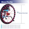 B,24in,1 Pair 20/22/24 Inch Wheel Chair Rear Wheel Cover Protective Sleeve Wheelchair Push Rim Covers Wheelchair Rear Wheel view 2