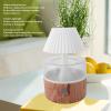 260ml Raindrop Aromatherapy Essential Oil Diffuser Wood Grain Colorful Night Light Auto Shut Off Multifunctional, Raindrop Design Aromatherapy Benefits (US Plug) view 4