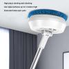 YUJIEE Cordless Electric Mop, 180 Degree Rotation, Telescopic Rod, Lightweight and Portable Spin Mop for Floor , Quiet view 4