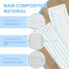 2PCS Microfiber Flat Mop Pads, 18.9 x 6.7in Washable Flat Mop Refills Reusable Mop Replacement for Dry Wet Use view 4