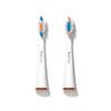 Ollie ProClean Replacement Brush Heads - Smaller Size for Hard-to-Reach Areas, Gentle Bristles, Compatible with Brio SmartClean, Pack of 2, White view 1
