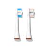 Ollie ProClean Replacement Brush Heads - Smaller Size for Hard-to-Reach Areas, Gentle Bristles, Compatible with Brio SmartClean, Pack of 2, White view 2