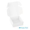 PATIKIL 2.5x2.5x1.2 Paper Soap Box, 40 Pack Homemade Soap Boxes Square Presents Packaging Boxes for Birthday Christmas DIY Craft, White view 4