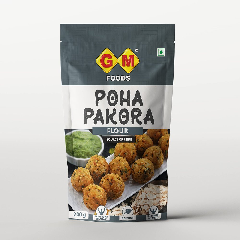 GM Foods Poha Pakora 160 Gram (Pack Of 2)