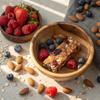 JONESBAR Organic Plant Based Protein Bars | Berries and Almonds | Fruit & Nut Bar, Kosher, Gluten Free, Breakfast Bars, School Snacks, Vegan Snack & Healthy Snacks for Adults and Kids (Pack of 12) view 4