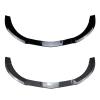 Car Front Bumper Spoiler Protector Plate Lip Body Kit, Compatible for Mercedes Benz CLA-Class C117 CLA200 260 CLA45 AMG 2013 2014 2015(Carbon Look) view 1