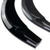 Car Front Bumper Spoiler Protector Plate Lip Body Kit, Compatible for Mercedes Benz CLA-Class C117 CLA200 260 CLA45 AMG 2013 2014 2015(Carbon Look) view 3