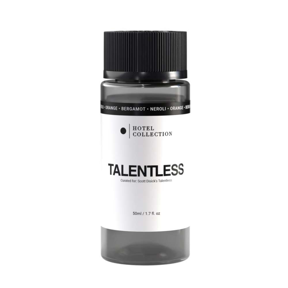 Hotel Collection Diffuser Oil-Talentless Oil Blend-Scott Disick Collaboration-Luxury Hotel Inspired-Lemon Zest, Juniper Berries& Agarwood-50ML 1.7 Fl oz