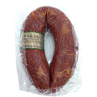 Gaiser's Dry Salami Nevskaya Ring 1 Lb - Savory And Artisanal Salami With A Crispy Dry Ring, Ideal For Gourmet Snacking And Culinary Delights