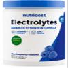 Nutricost Electrolyte Complex Powder (60 Servings, Blue Raspberry) - Hydration Supplement Drink Mix with Vitamins and Minerals view 1