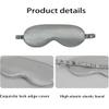 Bepisof 4Pack Adjustable Satin Sleep Eye Mask,Comfortable Night Sleeping Mask Satin Eye Cover, Elastic Strap Eye Shade for Yoga Travel Nap Women MenLight Colors view 3