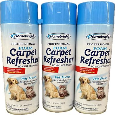 NineLife Basics Professional Foam Carpet Refresher (no vacuum) (3 pack)