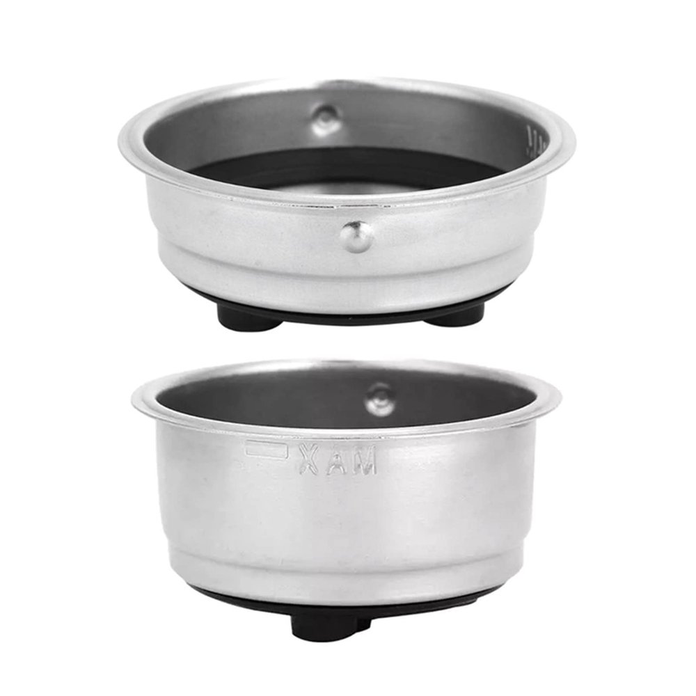 304 Stainless Steel Coffee Filter Basket Strainer Cup 51mm Detachable Portafilter Coffee Machine Accessories