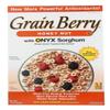 Grain.Berry Cereal - Variety Pack of Bran Flakes - Apple Cinnamon - Honey Nut - Cinnamon Frosted Wheat Cereals with ONYX Sorghum - Pack of 4-1 Box From Each Flavor view 4