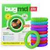 BugMD 10 Pack Mosquito Bracelets, DEET-Free Bands for Adults & Kids, Natural & Waterproof Citronella Wristbands for Camping, Hiking, Beach, Travel & Outdoor Essentials view 1