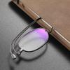 XOMSFKB Retro Oval Presbyopic Glasses Ultrathin Portable Computer Glasses HD Folding Reading Glasses Anti Eyestrain 3.00(+2.5) view 2