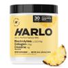 Harlo Electrolytes Powder with Creatine | High Sodium Hydration for Intense Training | Zero Sugar | Includes Collagen | Salty by Design | NSF Certified | Pineapple Salt (30 Servings) view 1