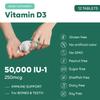PrimeVits High Potency Vitamin d3 50000 iu - Essential for Bone, Muscle, and Immune Health - (12 Tablet) view 3