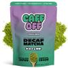 Caff Off Decaf Matcha Green Tea Powder From Japan  Small Premium Bag - 3.52 oz / 100 g  Ceremonial Grade  Naturally Decaffeinated Without Chemicals  Tested for Heavy Metals view 1
