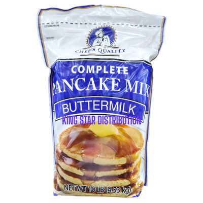 NineLife Basics Chefs Quality Pancake Mix (buttermilk) 10 lbs. Best flavor Good For Restaurant, Catering, Home,
