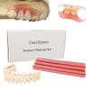 Denture Material Kit for Repair Missing Teeth or DIY Full Denture Fake Teeth view 1