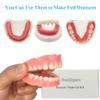 Denture Material Kit for Repair Missing Teeth or DIY Full Denture Fake Teeth view 3